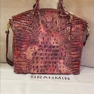 NWT Brahmin Large Wisteria Duxbury Satchel